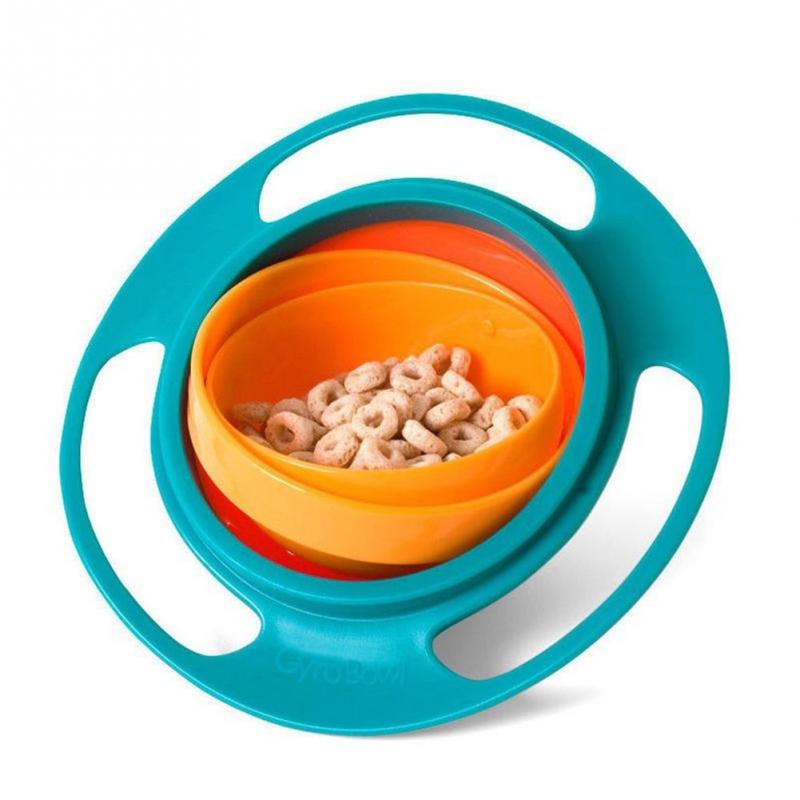 Rotatable Universal Baby Non Spill Bowl